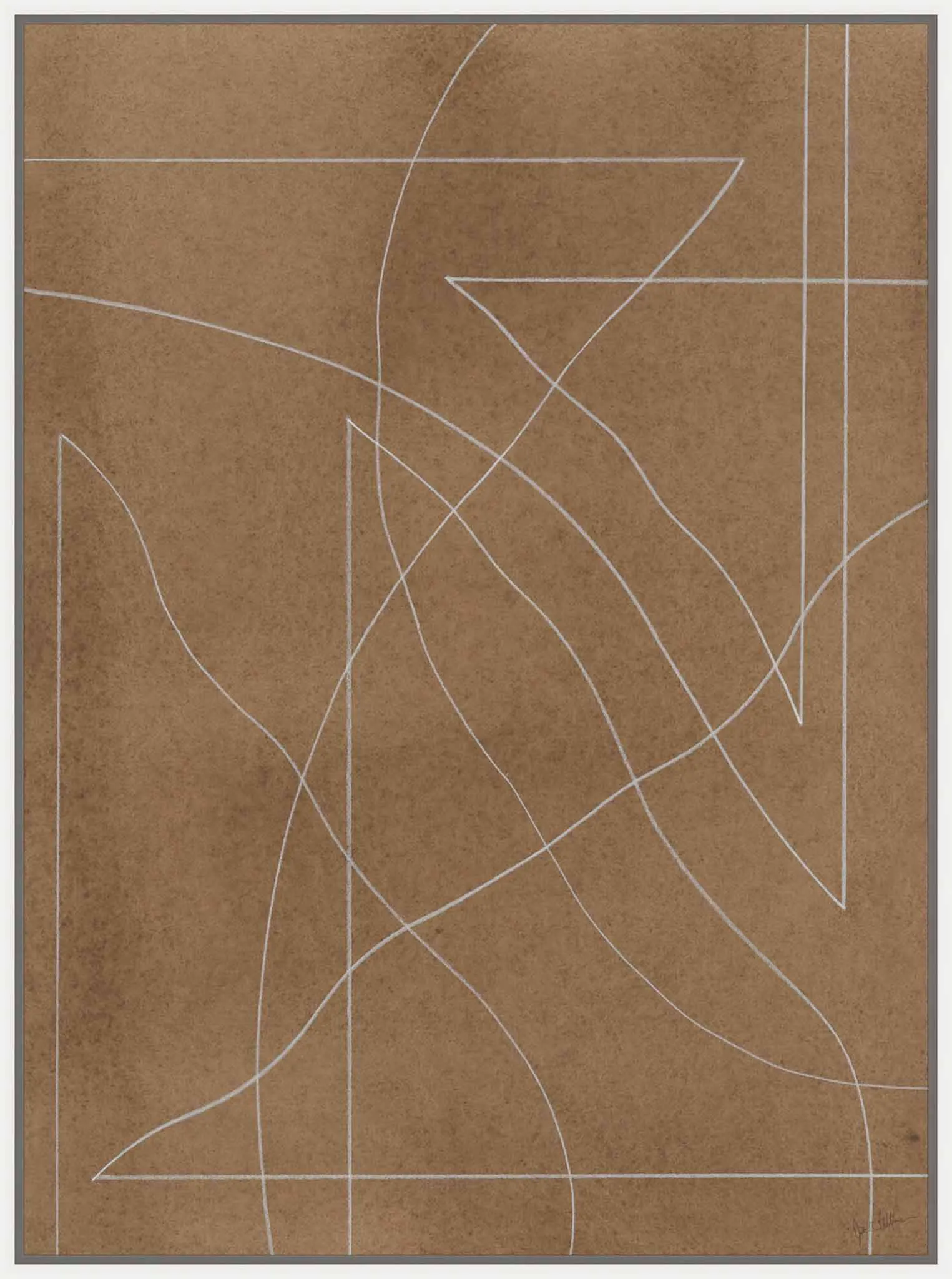 image of Movement in Brown I